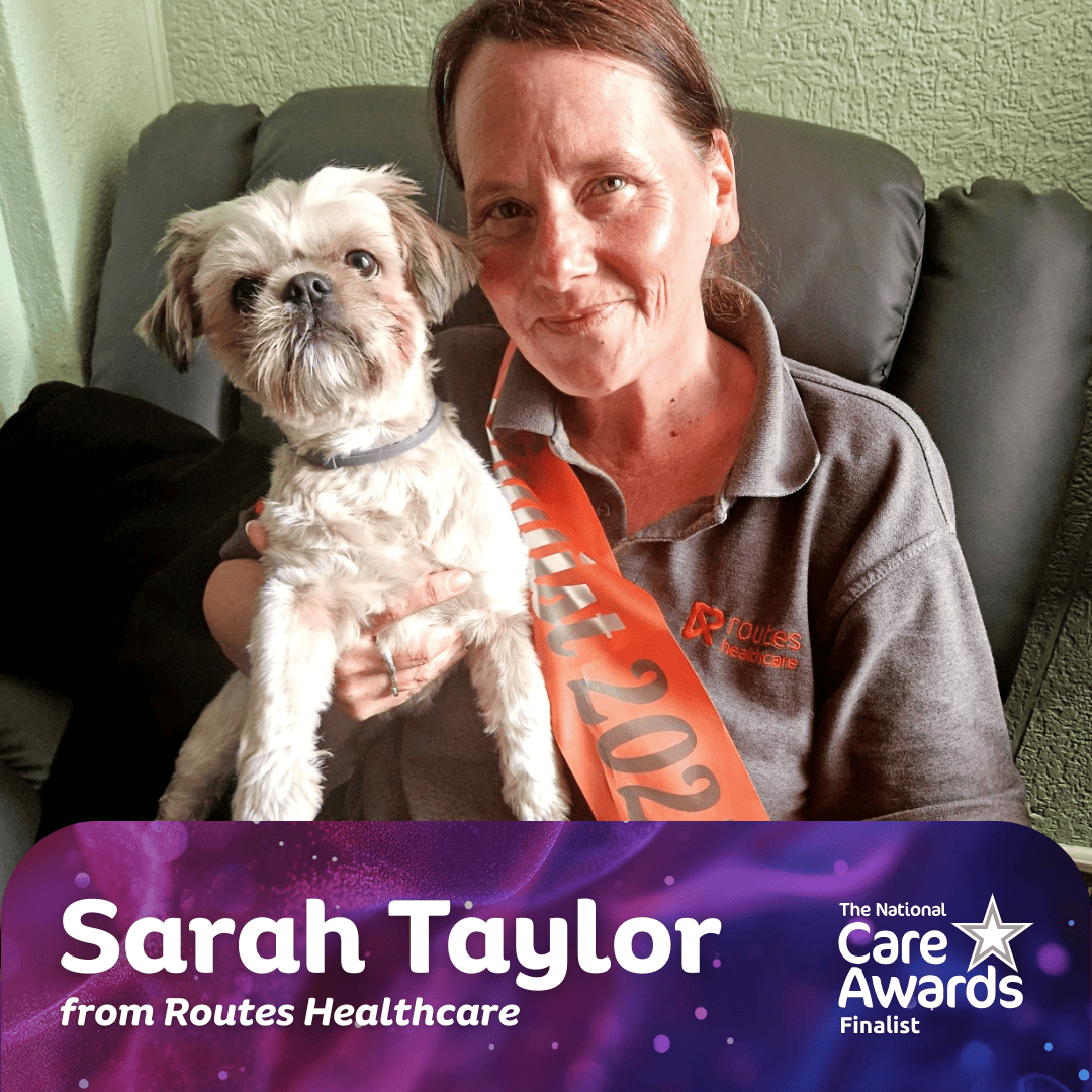 Sarah Taylor - Domiciliary Carer of the Year 2025 Finalist for National Care Awards